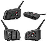 Мотогарнітура Bluetooth IP67 з інтерком EJEAS V6 Pro+ Мото блутуз інтерком гарнітура вологозахисна, фото 2