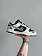Чоловічі дуже стильні кросівки Nike SB Dunk Low Stussy Black White Metallic, топова комфортна модель - фото 6 - id-p2721873146