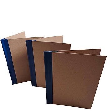 Архівна папка-листівка ЮТЕК 320х230мм корінець бумвініл 30 мм  з П-образним клапаном для підшивання документів