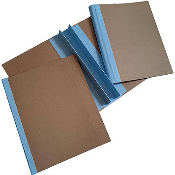 Архівна папка картонна ЮТЕК 320х230мм корінець коленкор 30 мм без титульної сторінки  формат А4