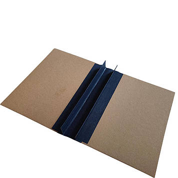 Архівна папка-листівка ЮТЕК 320х230мм корінець коленкор 30 мм  з П-образним клапаном для підшивання документів