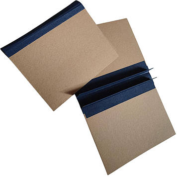 Архівна папка картонна ЮТЕК 320х230мм корінець коленкор 30 мм без титульної сторінки  формат А4