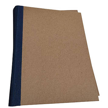 Архівна папка-листівка ЮТЕК 320х230мм корінець коленкор 40 мм А4 з подвійним клапаном для підшивання документів