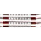 Кабельні маркери Brady SCN-03-2 ClipSleeve легенда «2» для маркування дротів 1–1,3 мм 300 од.