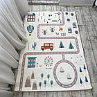 Килимок прямокутний у дитячу кімнату Chilai Home Містечко у горах