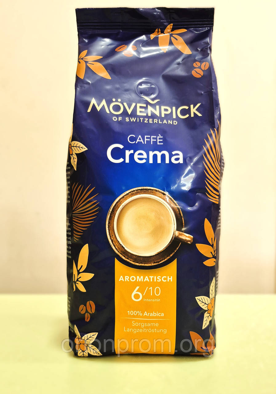 Кава Movenpick Caffe Crema 1 кг зернова, фото 1