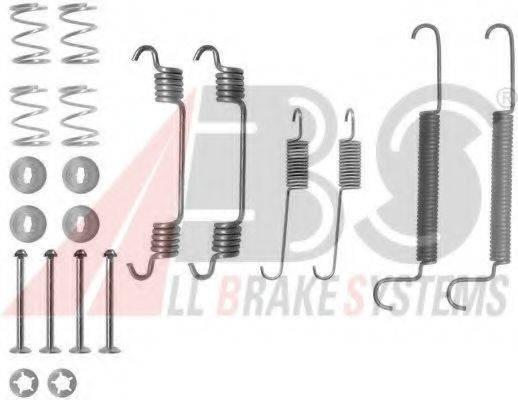 Ремкомплект барабанних колодок ручний на Опель Віктра (Opel Vectra, Astra, Combo, Astra F, Astra G, Astra H,