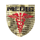 Шеврон Camotec Medic (7*8) Піксель (9149)