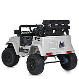 Джип на акумуляторі для дітей JJ2122EBLR-1 BAMBI, білий, фото 3