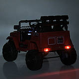 Джип на акумуляторі для дітей JJ2122EBLR-1 BAMBI, білий, фото 5