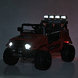 Джип на акумуляторі для дітей JJ2122EBLR-1 BAMBI, білий, фото 7