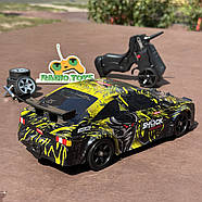 Дрифт машинка з паром на радіоуправлінні Toyota Trueno AE86 SHOCK-Y 4WD | Машинка для дрифту на пульті з димом, фото 8