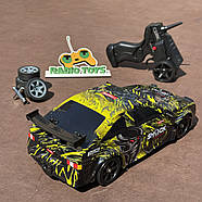 Дрифт машинка з паром на радіоуправлінні Toyota Trueno AE86 SHOCK-Y 4WD | Машинка для дрифту на пульті з димом, фото 2