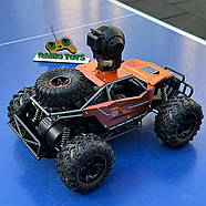 Монстр трак з камерою на радіоуправлінні "Desert Scorpion X-Vision" Orange | Машинки на пульті управління | Джип на радіокеруванні, фото 4