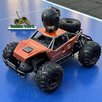 Монстр трак з камерою на радіоуправлінні "Desert Scorpion X-Vision" Orange | Машинки на пульті управління | Джип на радіокеруванні