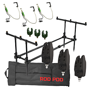 Род под з сигналізаторами і свінгерами набір на 3 комплект RSS4