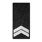 Погон Camotec НПУ Капрал (5*10) Чорний/Рефлект (9236)