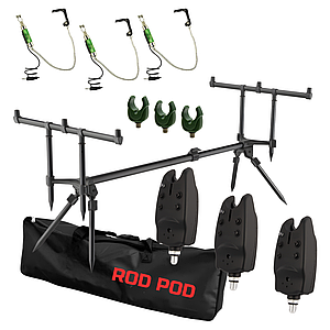 Род под з сигналізаторами і свінгерами набір на 3 комплект RSS6