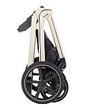 Дитяча універсальна коляска 2 в 1 з люлькою і прогулянковим блоком для дітей Vector Carrello Coral Beige, фото 9