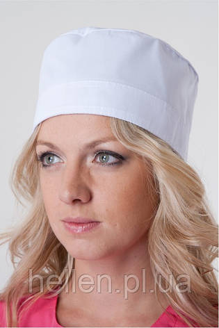 Медична біла шапочка для студента, фото 1