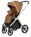 Дитяча універсальна коляска 2 в 1 з люлькою і прогулянковим блоком для дітей Vector Carrello Coral Beige, фото 6