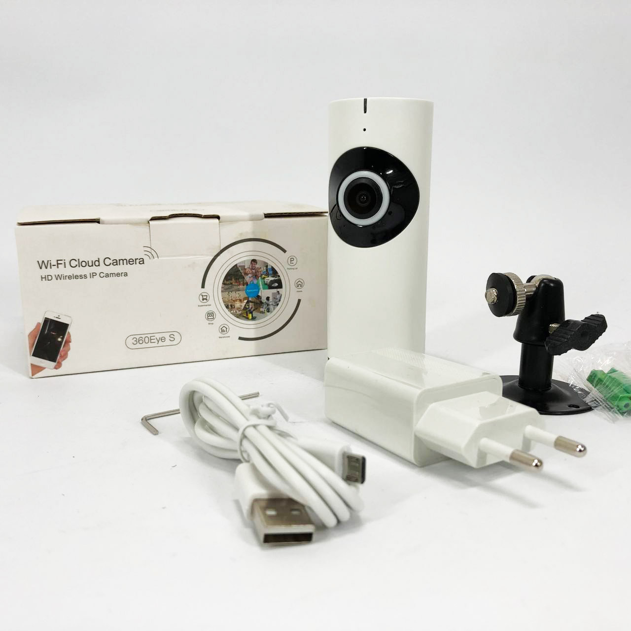 Камери для вулиці та будинку CAMERA CAD 1315 WIFI-ip-dvr-1mp, Кімнатна поворотна камера CB-28, фото 1