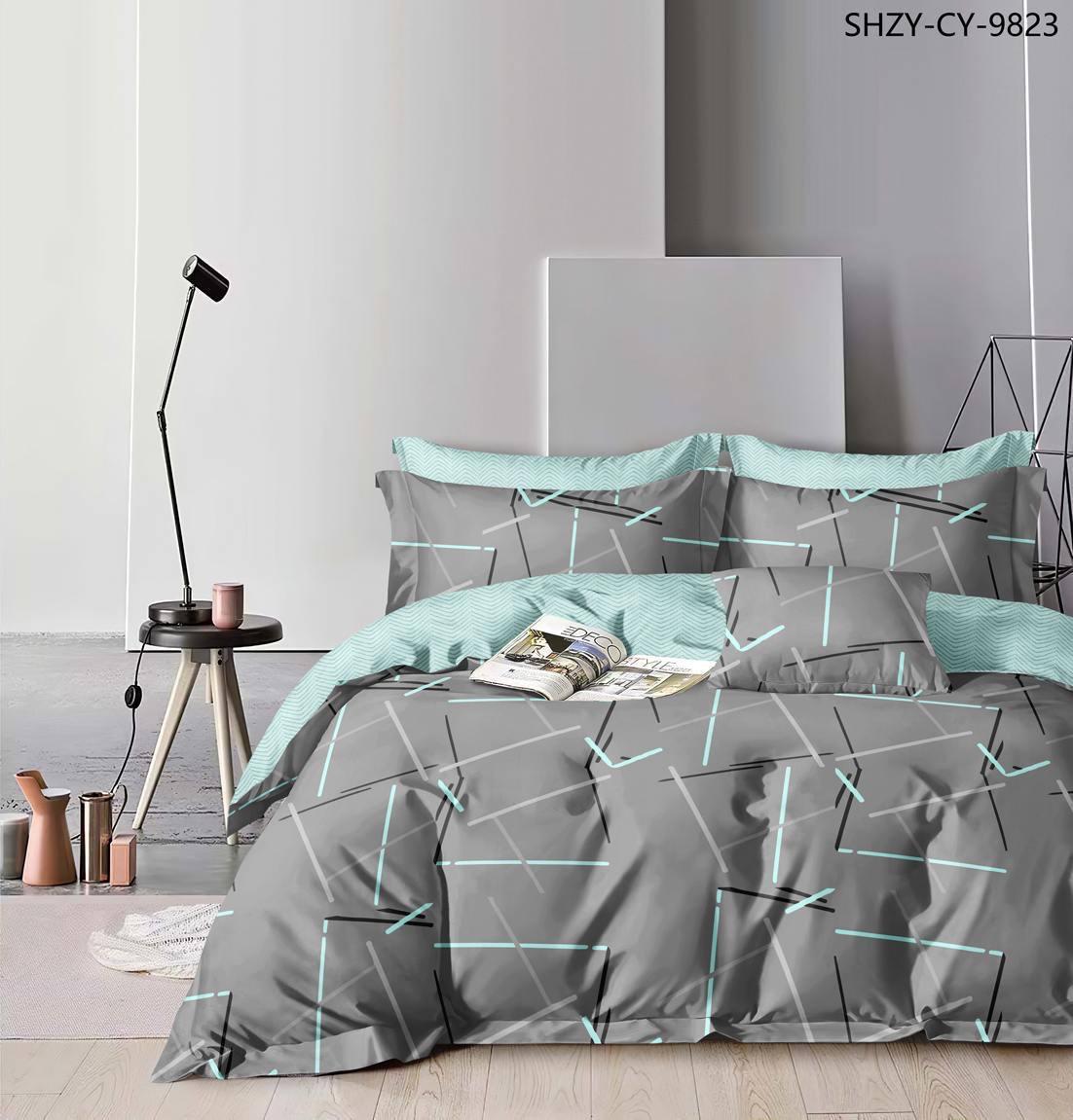 Постільна білизна сімейна 100% бавовна/сімейний комплект постільної білизни Бязь gold люкс, фото 1