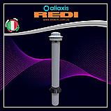 Вентиляційний патрубок подовжений із розсувним хомутом діаметр 75 мм, висота 800 мм Z7975PP REDI s.p.a., фото 4