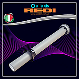 Вентиляційний патрубок подовжений із розсувним хомутом діаметр 75 мм, висота 800 мм Z7975PP REDI s.p.a., фото 5