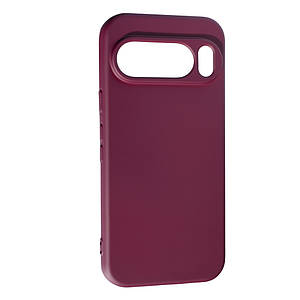 Силіконовий чохол Case SMTT (AA) для Google Pixel 9/9 Pro/10/10 Pro Bordo
