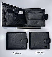 Чоловічий шкіряний гаманець на кнопці Balisa оптом/роздріб