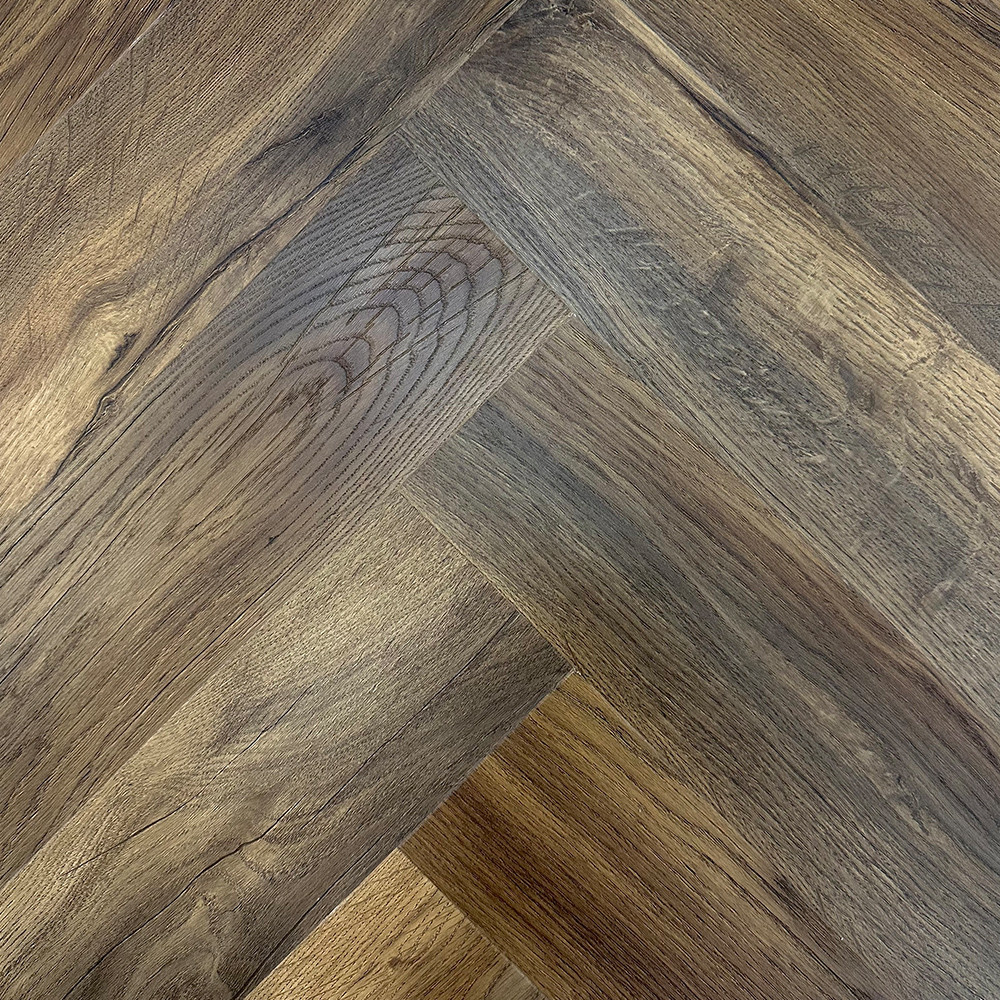 Вінілова підлога LVT UNILIN Textura Acoustic Herringbone BARLEY OAK 84227, фото 1