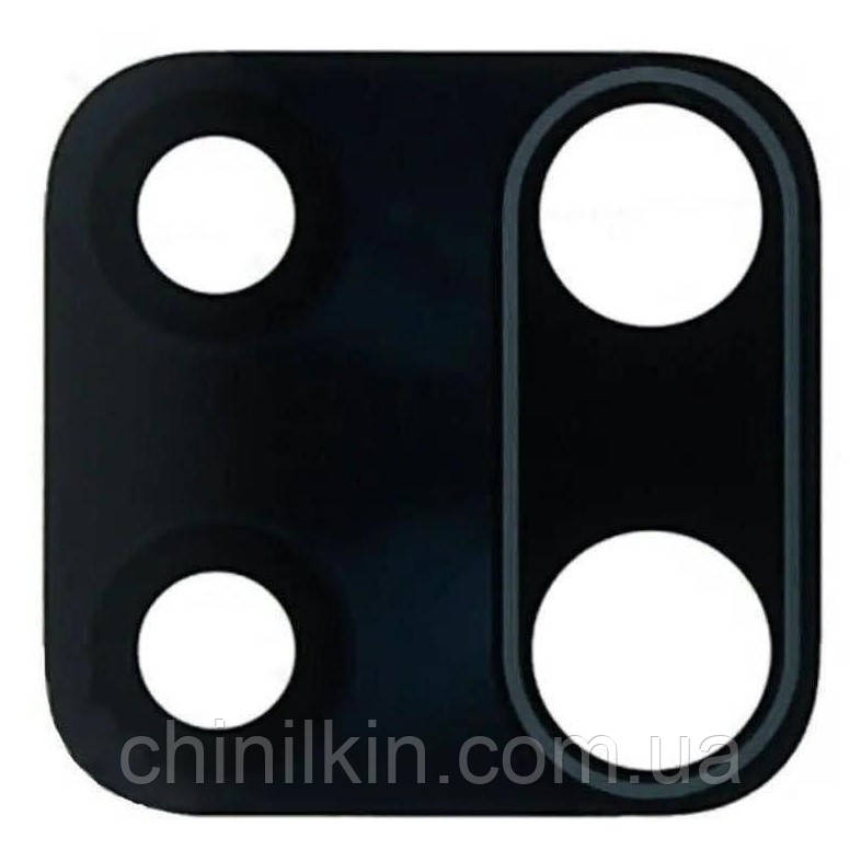 Скло камери для Xiaomi Redmi Note 9T Black, фото 1