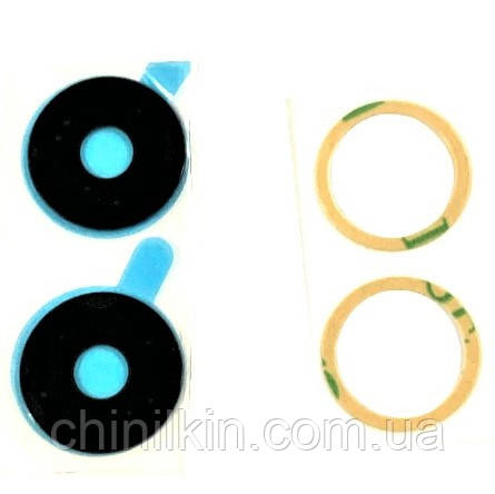 Скло камери для Oppo Reno 7 5G (комплект) Black, фото 1