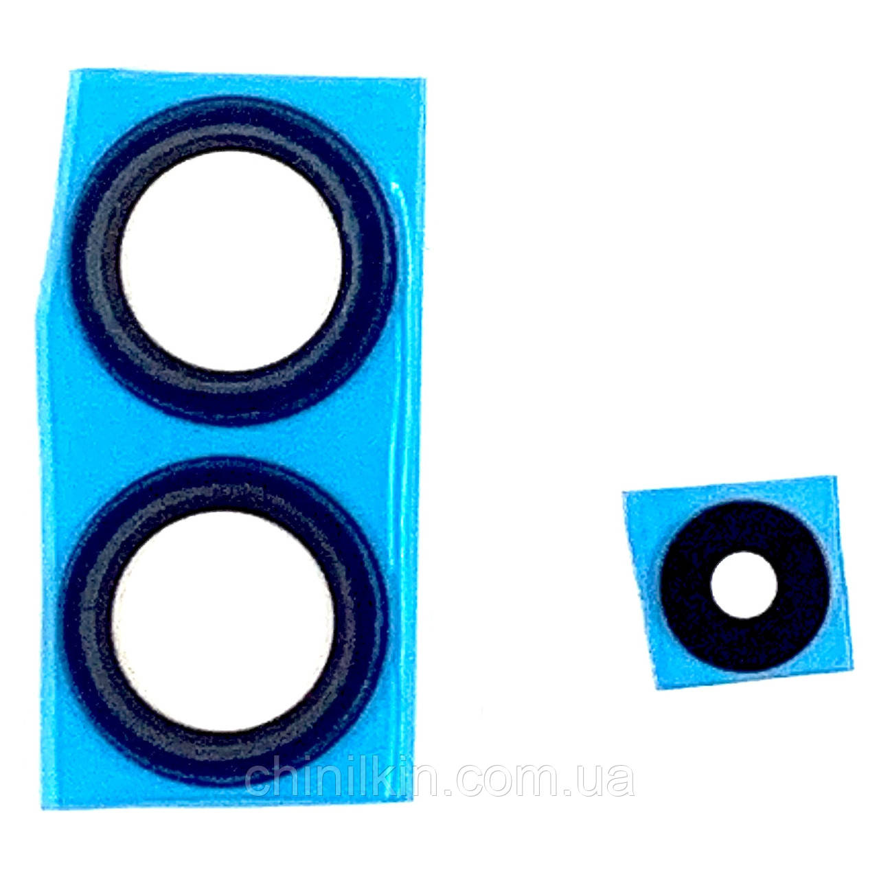 Скло камери для Oppo Reno 8 5G (комплект) Black, фото 1