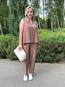 Костюм брючний Денді беж