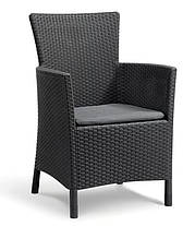 Комплект садових меблів Keter Rosario balcony set, графіт - прохолодний сірий, фото 2