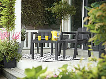 Набір меблів Keter Emily Balcony set з подушками, графіт, фото 4