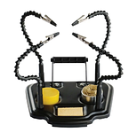 Тримач для плат із затискачами Zhongdi ZD-11M-1 (4 затискачі + набір для паяння) Тримач для плат Zhongdi ZD-11M-1, т, фото 2