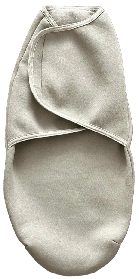 Утеплена європелюшка - кокон для новонароджених на липучці зріст 56-62 см (0 - 3 місяці) фліс BST Бежевий