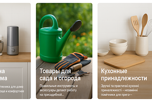 Техніка для дому товари для саду та городу кухонне приладдя 