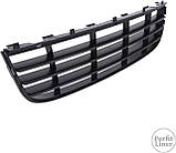 Решітка бампера середня VW GOLF V з хромованим молдингом (накладка) (FPS). 1K0853677C, фото 2