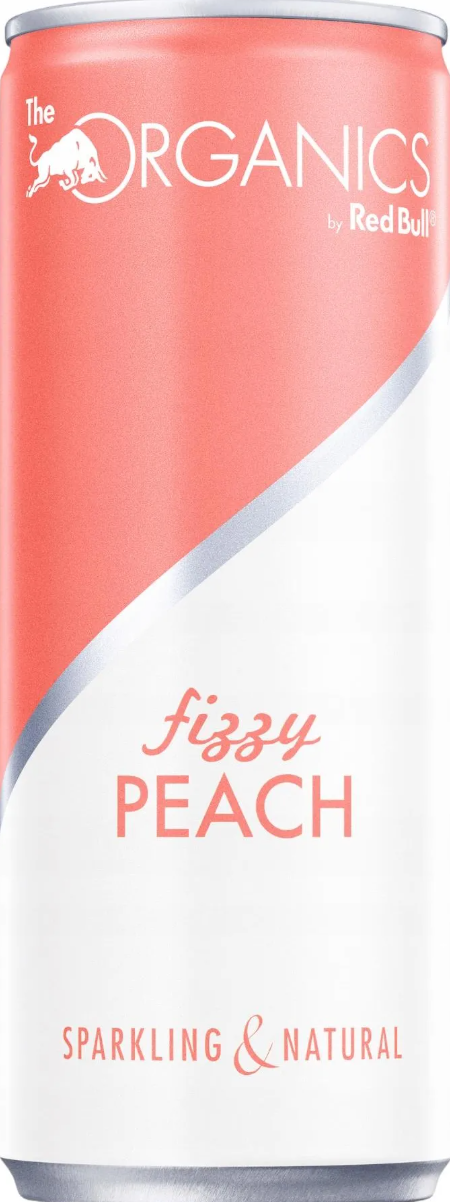 Газований напій Red Bull Organics Fizzy Peach 330мл, фото 1