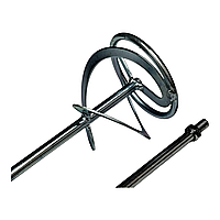 Міксер-насадка для будівельних сумішей 120×600 мм, М10