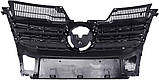 Решітка радіатора VW Golf V 07-09 універсал (FPS) з накладкою під номер, фото 2