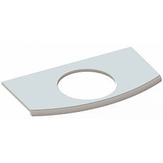 Стільниця «Грація» Білий А100 глянець