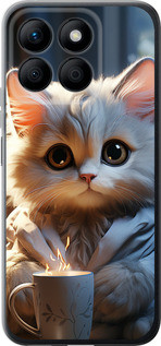 Чохол на Huawei Honor X8b Білий кіт "5646u-3614-851"