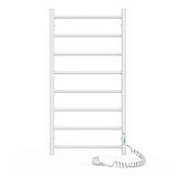 Електрична рушникосушка Flyme EF Alfa 800 R (терморегулятор + таймер) колір білий / права, фото 4