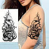 Временная татуировка корабль и череп. Татуировка для взрослых, фото 3