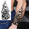 Временная татуировка корабль и череп. Татуировка для взрослых, фото 4